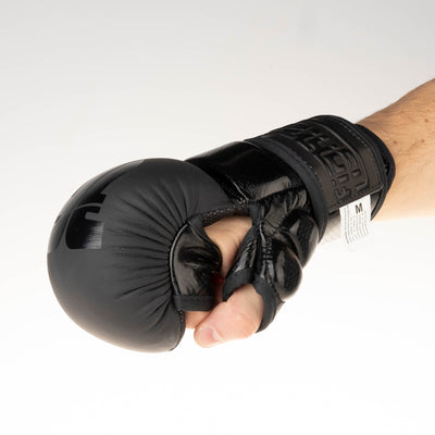 Gants d'entraînement MMA Fighter noir - FMG-001BB - Fighter Sport