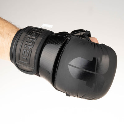 Gants d'entraînement MMA Fighter noir - FMG-001BB - Fighter Sport