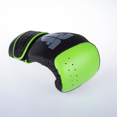 Gants pour sac Fighter Safety noir/vert - FBG-005 - Fighter Sport