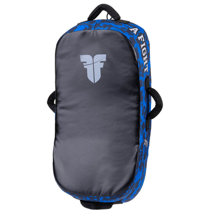 Bouclier de frappe Fighter MULTI GRIP "La vie est un combat" Camouflage bleu - FKSH-28 - Fighter Sport