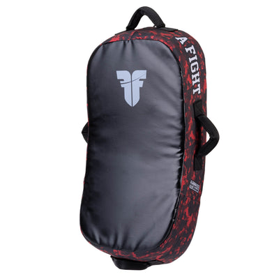 Bouclier de frappe Fighter MULTI GRIP "La vie est un combat" Camouflage rouge - FKSH-26 - Fighter Sport