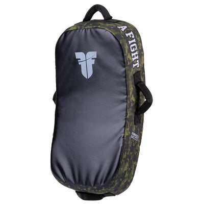 Bouclier de frappe Fighter MULTI GRIP "La vie est un combat" Camouflage vert - FKSH-27 - Fighter Sport