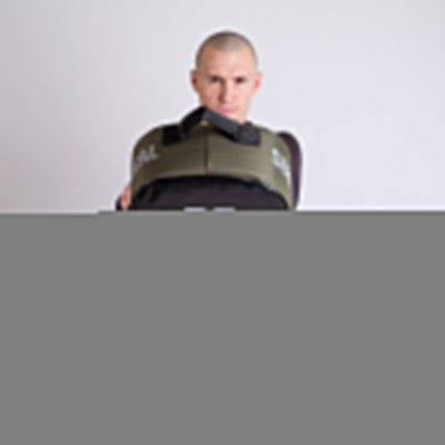 Bouclier de frappe Fighter MULTI GRIP "Série tactique" vert armée - FKSH-15 - Fighter Sport