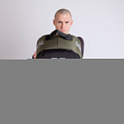 Bouclier de frappe Fighter MULTI GRIP "Série tactique" vert armée - FKSH-15 - Fighter Sport