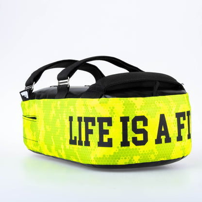 Bouclier de frappe THAI Fighter MAXI "La vie est un combat"NEON - F01602-DS07 - Fighter Sport