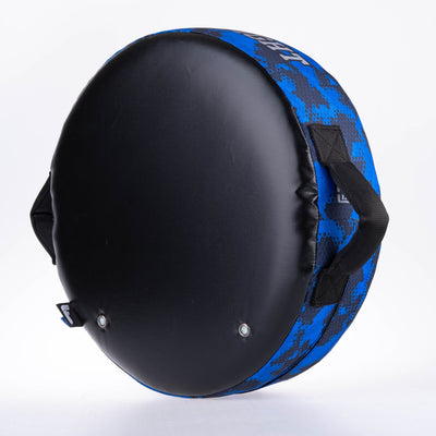 Bouclier rond Fighter "La vie est un combat" Camouflage bleu - FKSH-35 - Fighter Sport