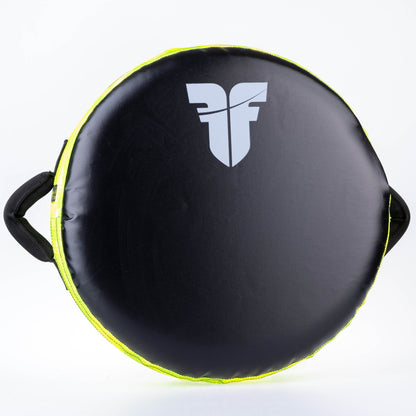 Bouclier rond Fighter "La vie est un combat" Camouflage néon - FKSH-38 - Fighter Sport
