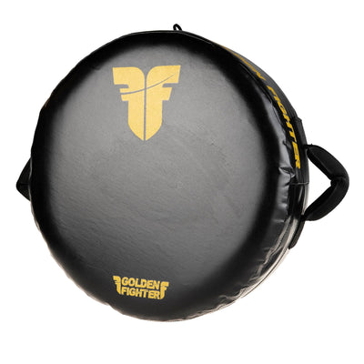Bouclier rond Fighter Round Shield noir/doré - FKSH-20 - Fighter Sport