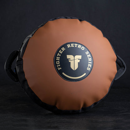 Cible ronde rétro Fighter - marron - Fighter Sport