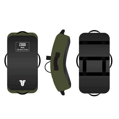 Bouclier de combat - MULTI GRIP - Logo personnalisé - Fighter Sport