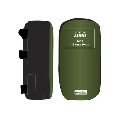 Bouclier de frappe Boxe thaï MAXI - Logo personnalisé - Fighter Sport