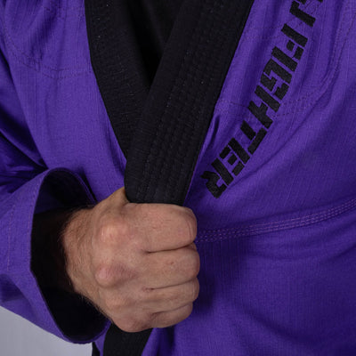Kimono JJB Fighter violet - BJJU-1502 - Fighter Sport
