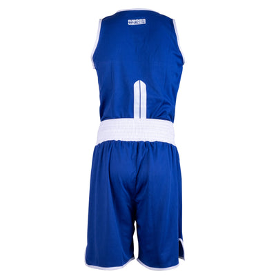 Ensemble de boxe Fighter bleu - FBXSET-02 - Fighter Sport