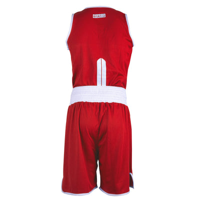 Ensemble de boxe Fighter rouge - FBXSET-01 - Fighter Sport