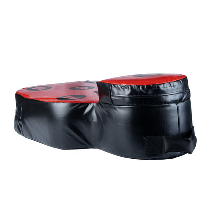 Bouclier factice de combattant pour Power Wall rouge/noir - FPWS-03 - Fighter Sport