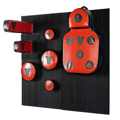 Mur d'entraînement Fighter Power Wall rouge - FPWS-01 - Fighter Sport