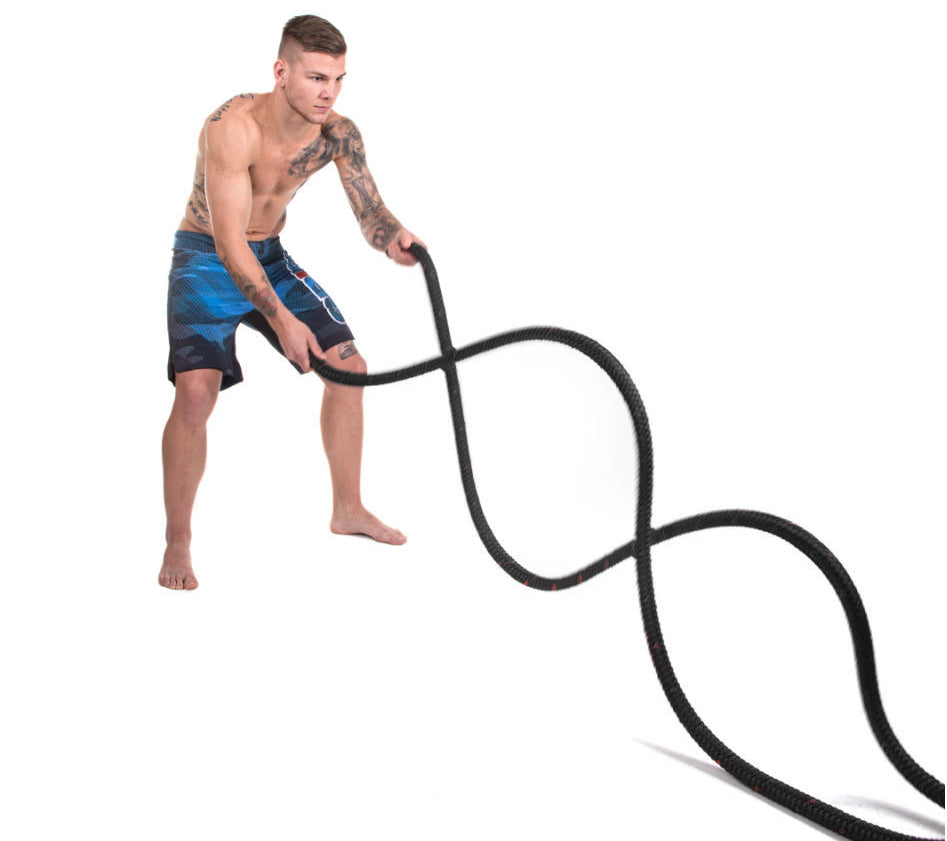 Corde de combat Fighter 10 m x 40 mm, P00344 - Fighter Sport