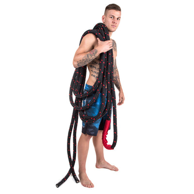 Corde de combat Fighter 15 m x 40 mm, P00515 - Fighter Sport