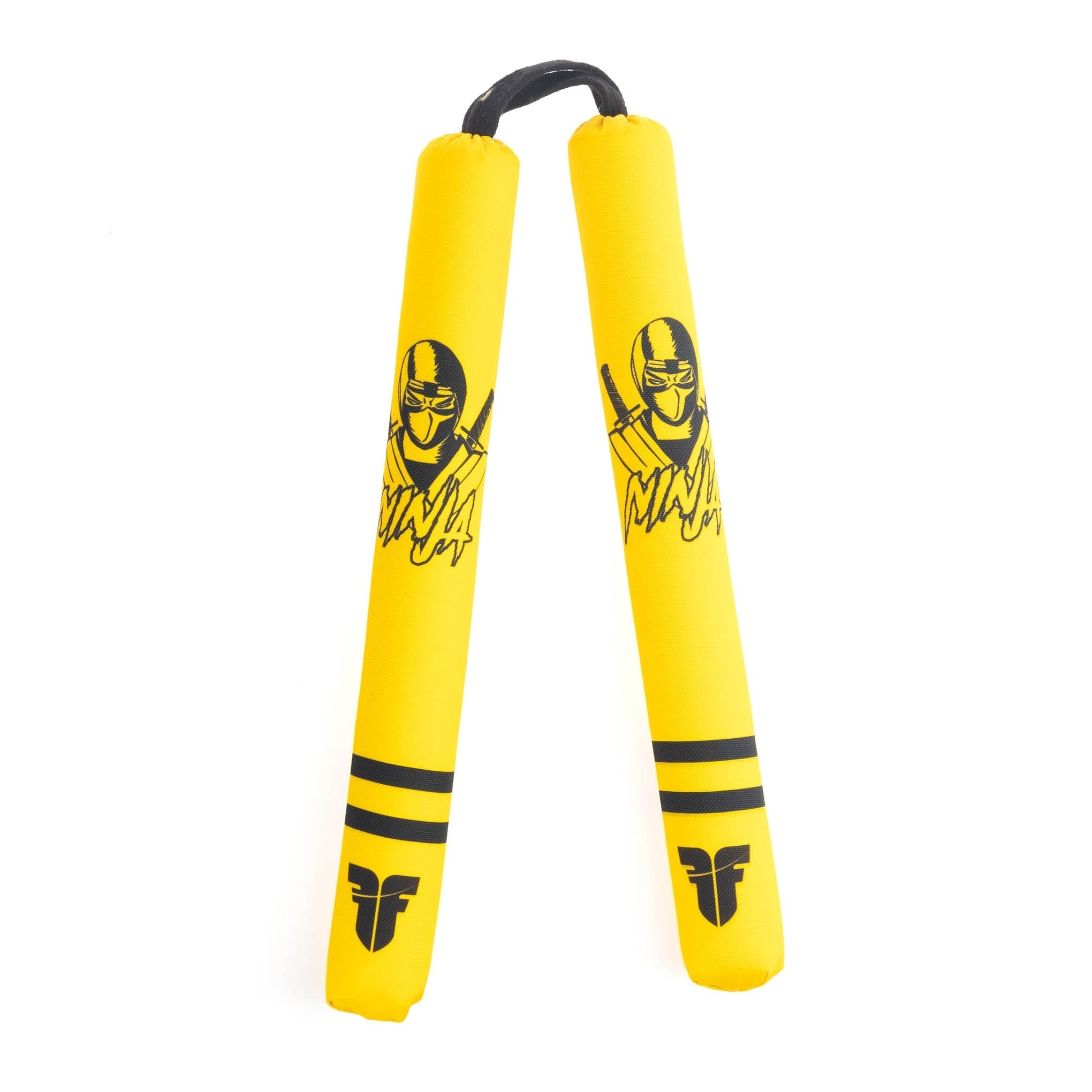 Nunchaku souple de combat - Ninja - jaune - Fighter Sport