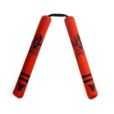 Nunchaku souple de combat - Ninja - rouge - Fighter Sport