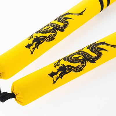 Nunchaku souple Fighter - Dragon - jaune - Fighter Sport