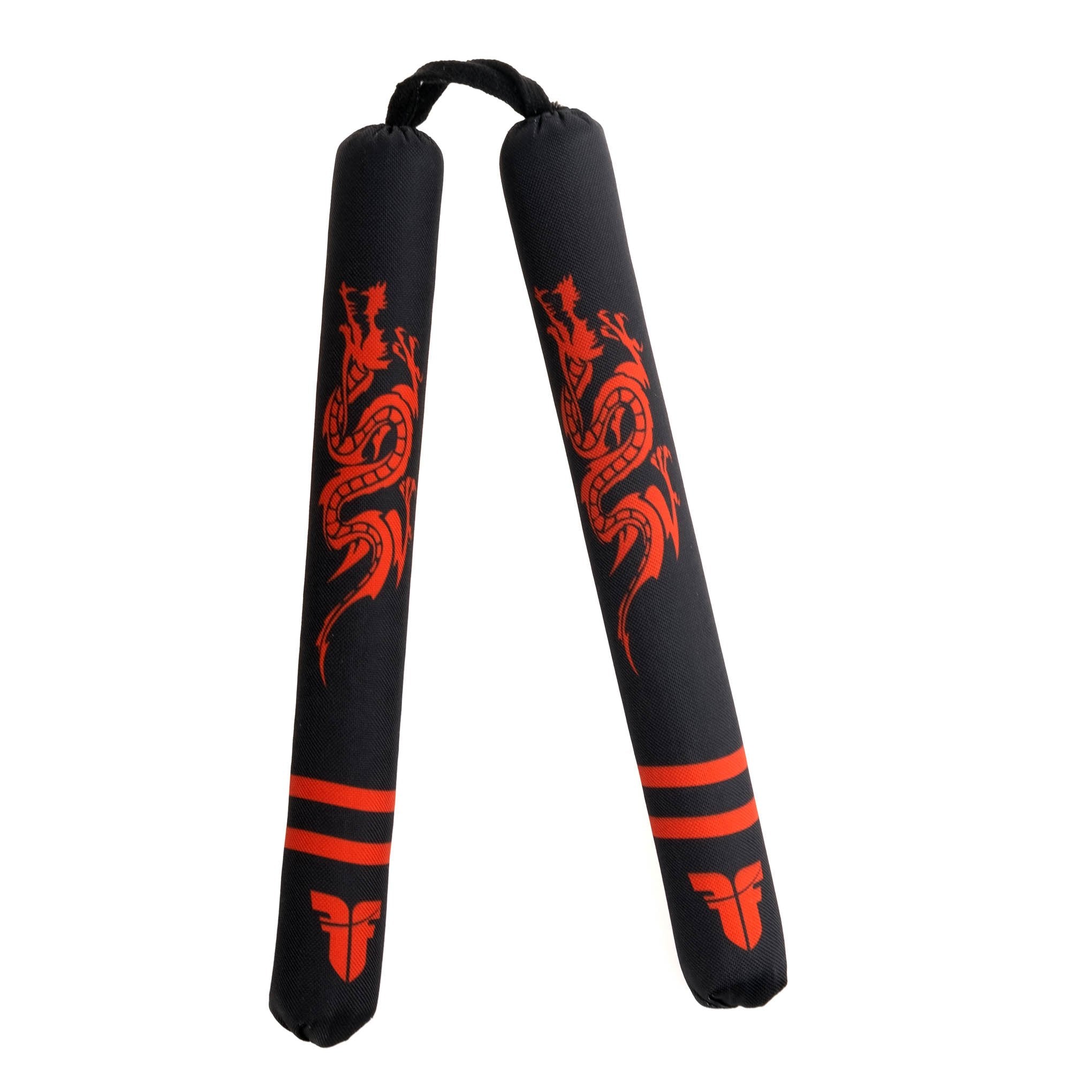 Nunchaku souple Fighter - Dragon - noir/rouge - Fighter Sport
