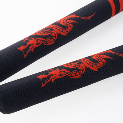 Nunchaku souple Fighter - Dragon - noir/rouge - Fighter Sport