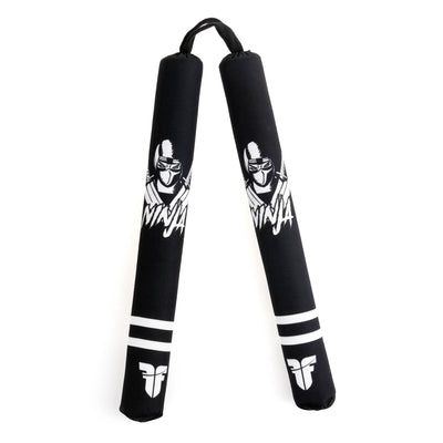 Nunchaku souple Fighter - Ninja - noir/blanc - Fighter Sport