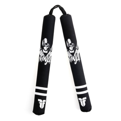 Nunchaku souple Fighter - Ninja - noir/blanc - Fighter Sport