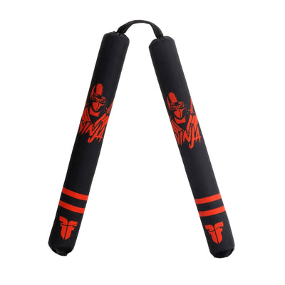 Nunchaku souple Fighter - Ninja - noir/rouge - Fighter Sport