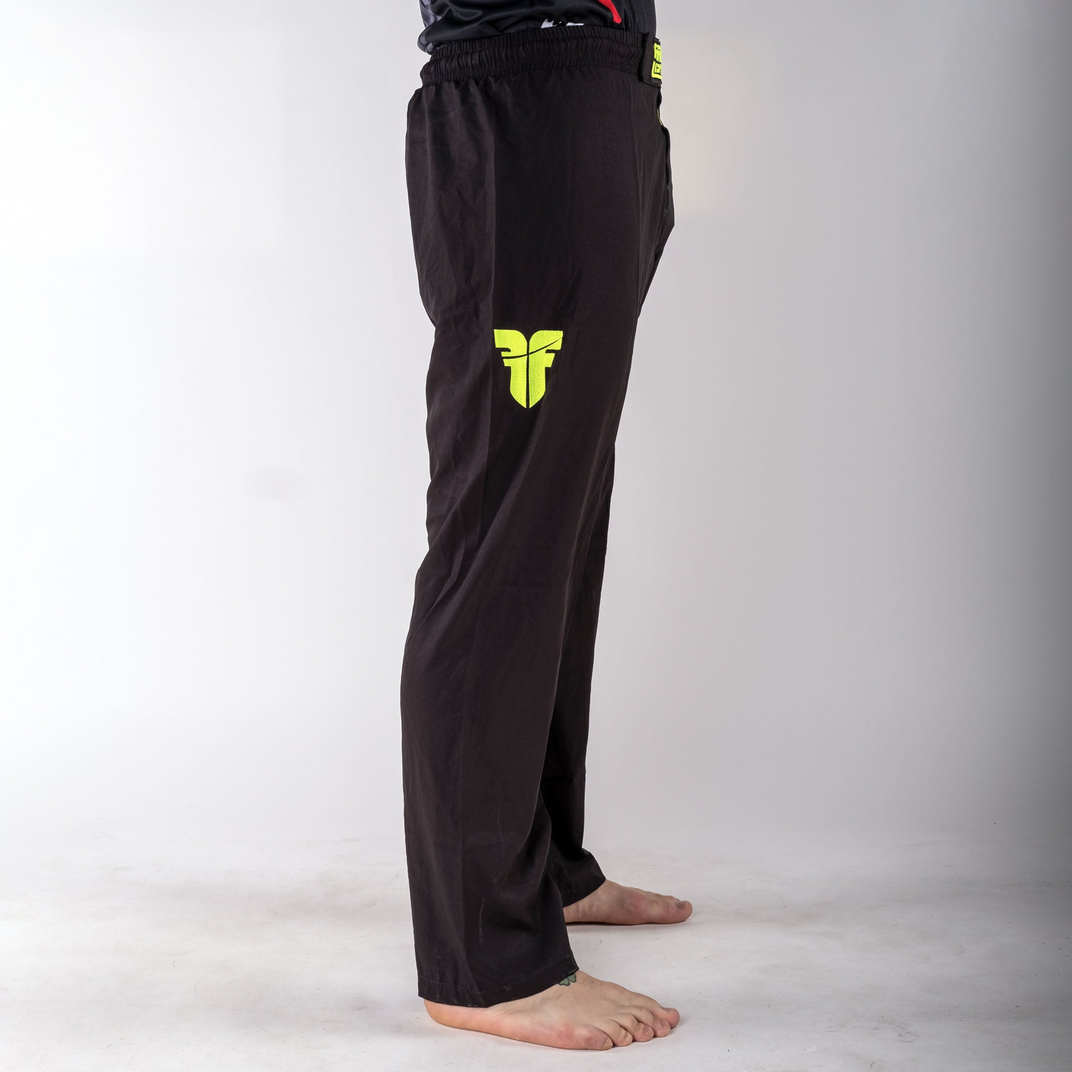 Pantalon de combat FIGHT noir/arc-en-ciel - FF-P004B - Fighter Sport
