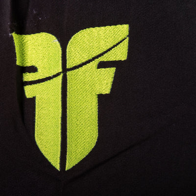 Pantalon de combat FIGHT noir/bleu/vert - FF-P003BBY - Fighter Sport