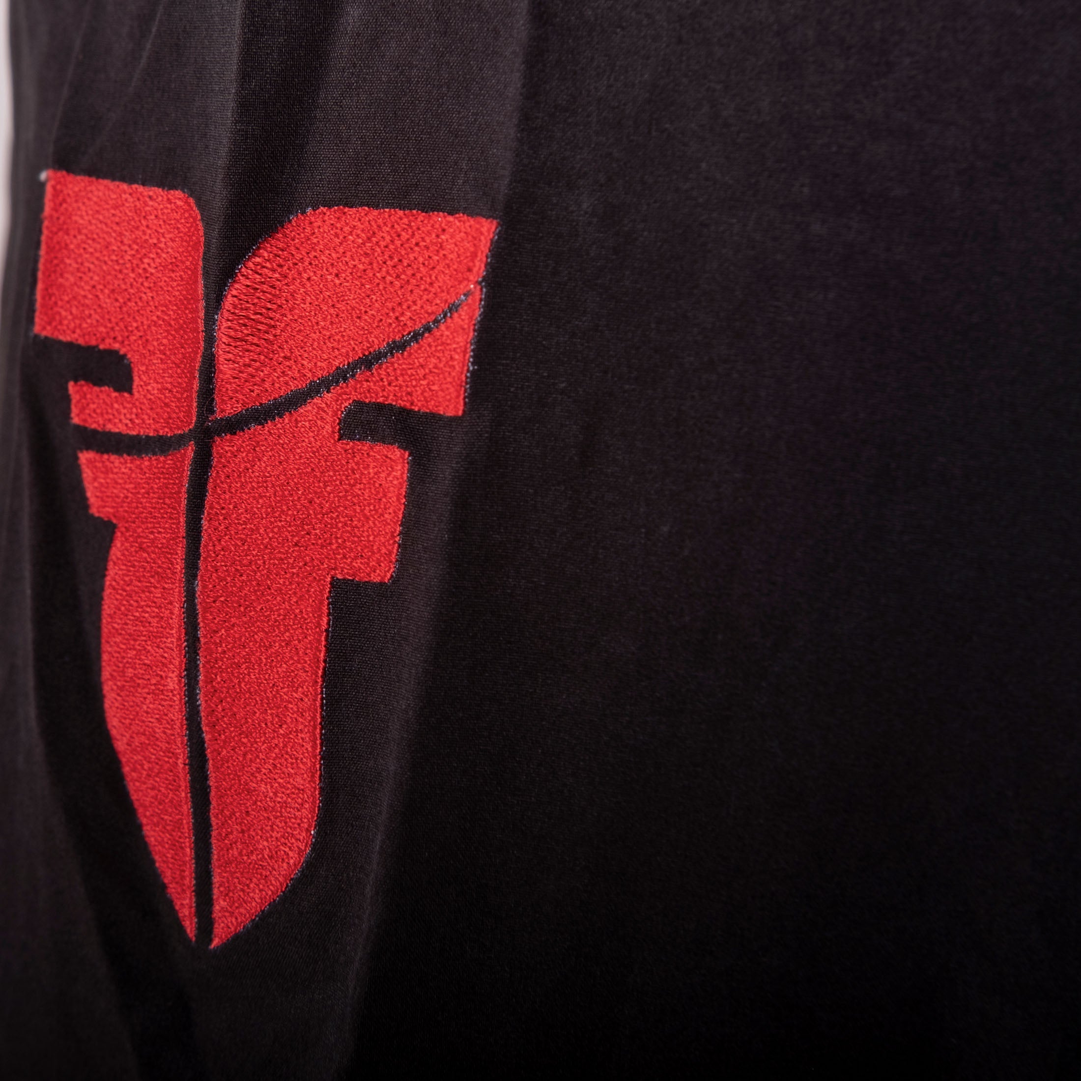 Pantalon de combat FIGHT noir/rouge - FF-P002BRW - Fighter Sport