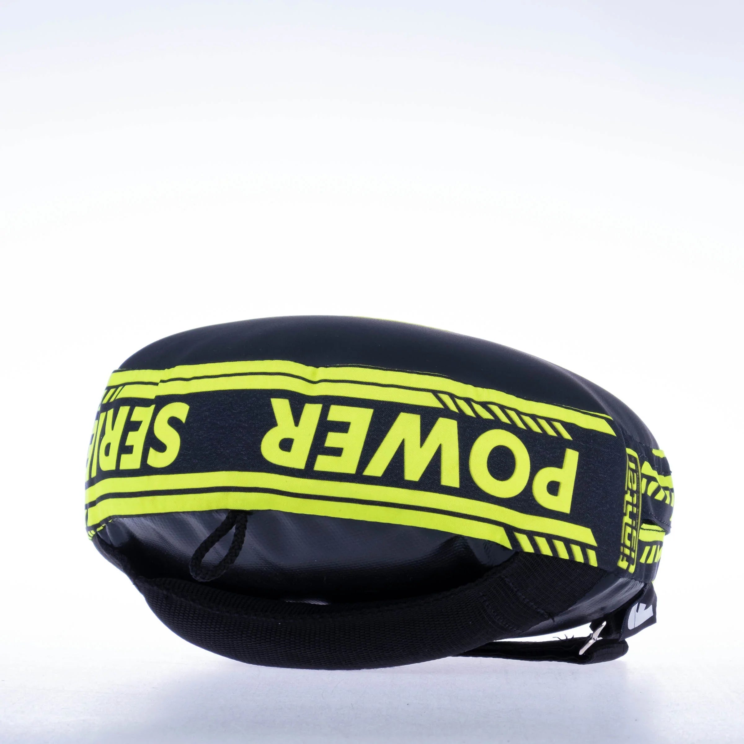 Cible ronde Fighter Round Shield Power Series - noir/jaune fluo - Fighter Sport