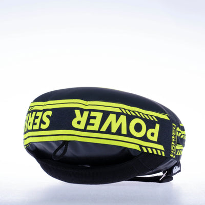 Cible ronde Fighter Round Shield Power Series - noir/jaune fluo - Fighter Sport