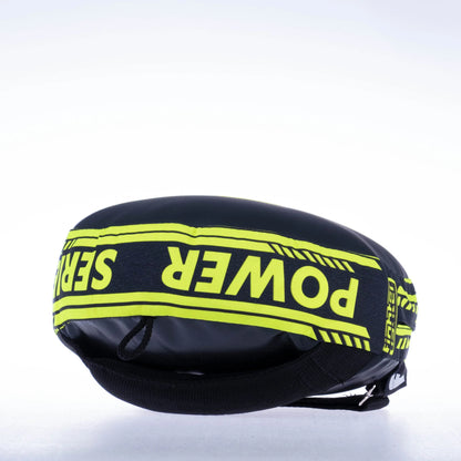 Cible ronde Fighter Round Shield Power Series - noir/jaune fluo - Fighter Sport