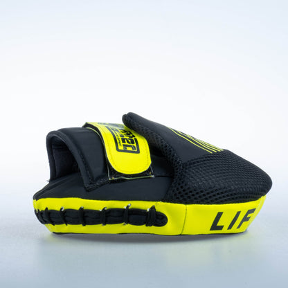 Cible Fighter Round Pro Small - Noir/jaune fluo - FSMPR-001-NB - Fighter Sport