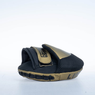 Cible Fighter Round Pro Small noir/or - FSMPR-001-BG - Fighter Sport
