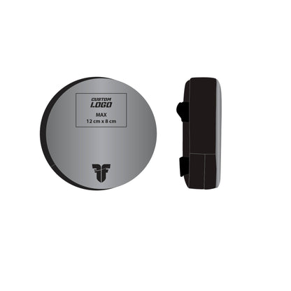 Petit bouclier rond de combattant - Logo personnalisé - Fighter Sport