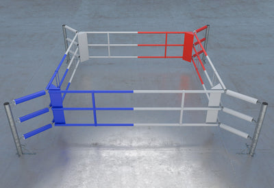 Ring de boxe au sol avec 3 cordes - BRF-NF - Fighter Sport