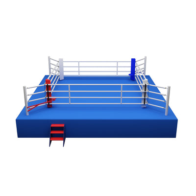 Ring de boxe 7,8 x 7,8 m selon les règles AIBA - BRCP75-4 - Fighter Sport