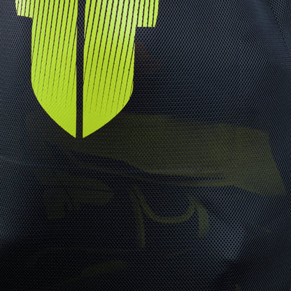 Sac en filet Fighter 60 cm x 70 cm noir/jaune fluo - FHBB-04 - Fighter Sport