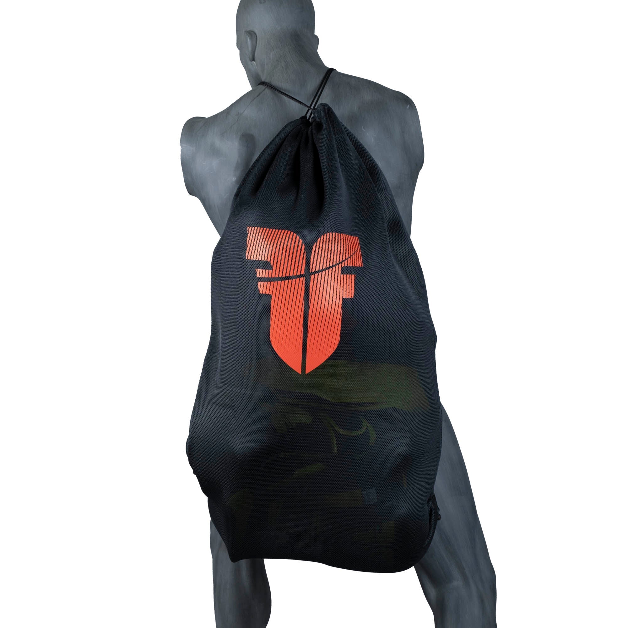 Sac à dos Fighter mesh - noir/rouge - Fighter Sport