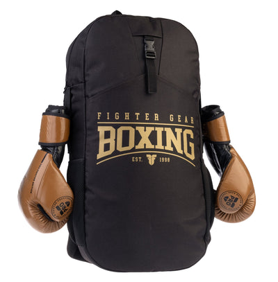 Sac à dos Fighter Performance - noir/or, FBP-GL-0112 - Fighter Sport