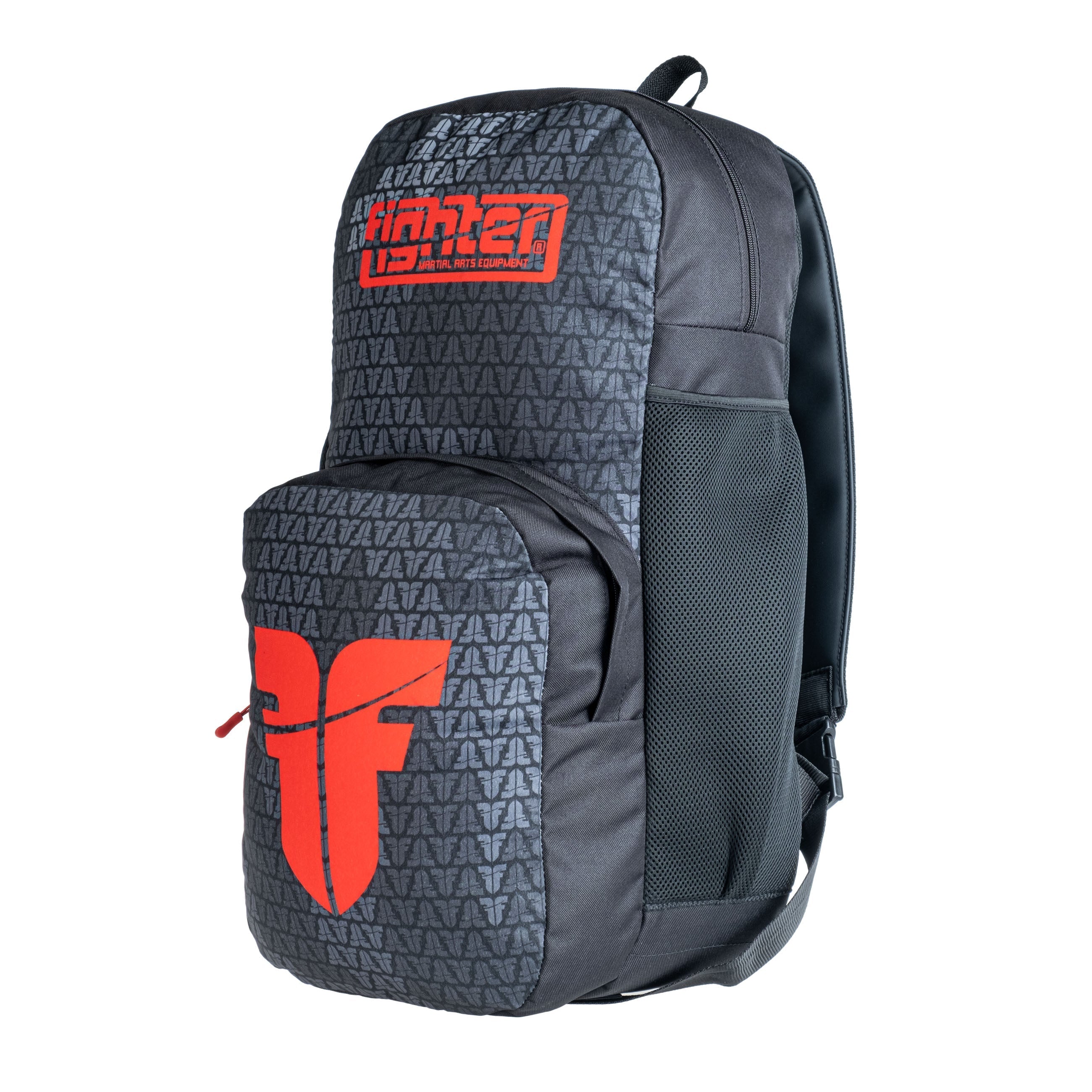 Sac à dos de combat Squad - logo gris - Fighter Sport