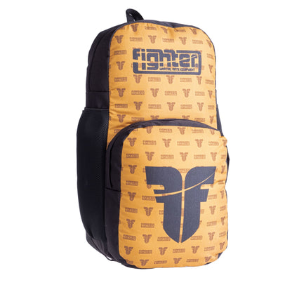 Sac à dos de combat Squad - logo marron - Fighter Sport