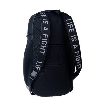 Sac à dos noir Fighter en similicuir - Fighter Sport