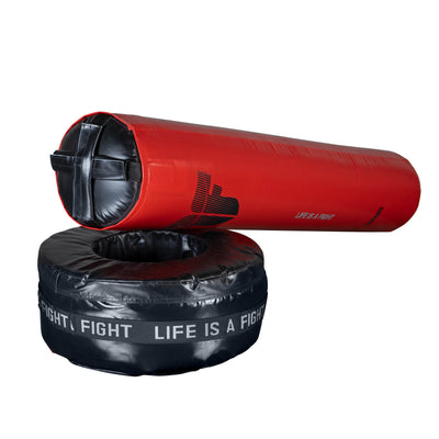 Sac de boxe autoportant Fighter 3 en 1 rouge - FFSB31-01 - Fighter Sport