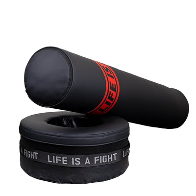 Sac de boxe autoportant Fighter EASY - noir/rouge - Fighter Sport