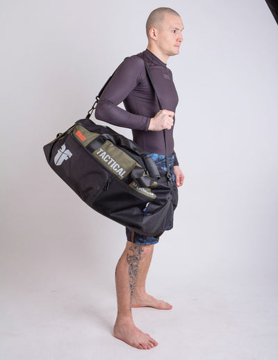 Sac de sport de combat LINE XL "Série tactique", vert armée - FTBP-06 - Fighter Sport